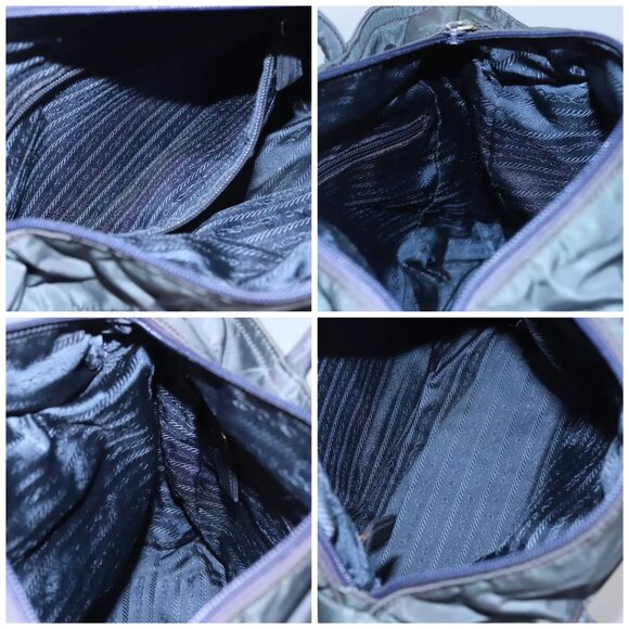 PRADA Hand Bag Nylon Navy Auth BA297 - Picture 16 of 16